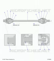 DRIVE TRAIN, HALF POSTERIORE ALBERO