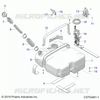 SISTEMA DI ALIMENTAZIONE CARBURANTE, TANK
