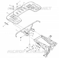 POSTERIORE MONTAGGIO RACK XPLORER 4X4 W959140 (4930223022A007)