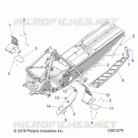 CHASSIS, PROTEZIONE FRIZIONE/FOOTRESTS/RUNNING BOARDS