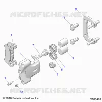 BRAKES, PINZA POSTERIORE
