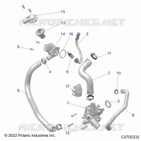 MOTORE, WATERPUMP AND BYPASS