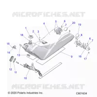 SISTEMA DI ALIMENTAZIONE CARBURANTE, FUEL TANK ASM.