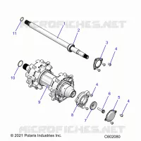 DRIVE TRAIN, JACKSHAFT AND ALBERO DI TRASMISSIONE
