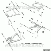SOSPENSIONE POSTERIORE CONTROL ARMS
