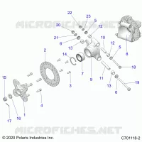 SUSPENSION, PORTAPACCHI POSTERIORE