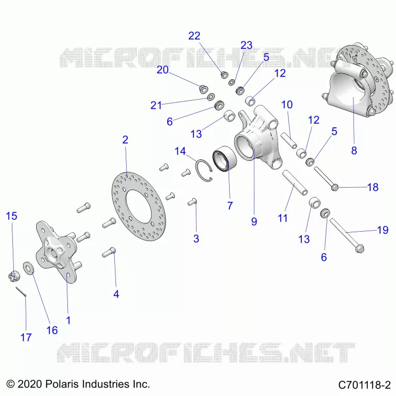 SUSPENSION, PORTAPACCHI POSTERIORE