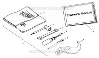 KIT DI STRUMENTI Sport 400L W97BA38C and Trail Blazer W97BA25C (4940124012C007)