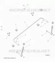 SUSPENSION, FRONT BARRA DI STABILIZZAZIONE