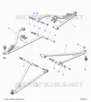 SOSPENSIONI ANTERIORI CONTROL ARMS