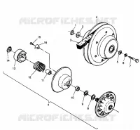 FRIZIONE DRIVEN Magnum 2X4 W967544 (4936033603B012)