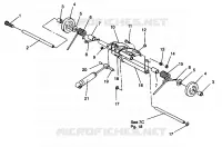 POSTERIORE COPPIA ARM LITE GT 0943133 and STARLITE GT 0943127 (49250125010020)