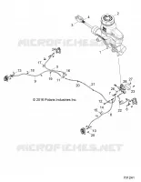 LINEE FRENO AND MASTER CYLINDER