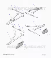 SOSPENSIONI ANTERIORI CONTROL ARMS