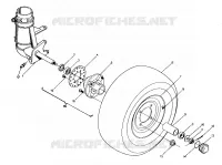 RUOTA ANTERIORE MONTAGGIO 250 4x6 / W928627 (4922902290019A)