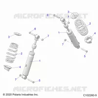 SUSPENSION, SHOCK ANTERIORE