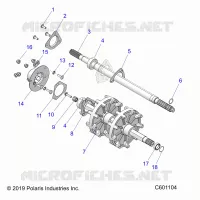 TRASMISSIONE, JACKSHAFT AND DRIVESHAFT