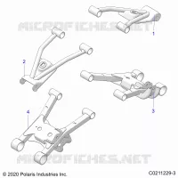 SOSPENSIONE POSTERIORE CONTROL ARMS