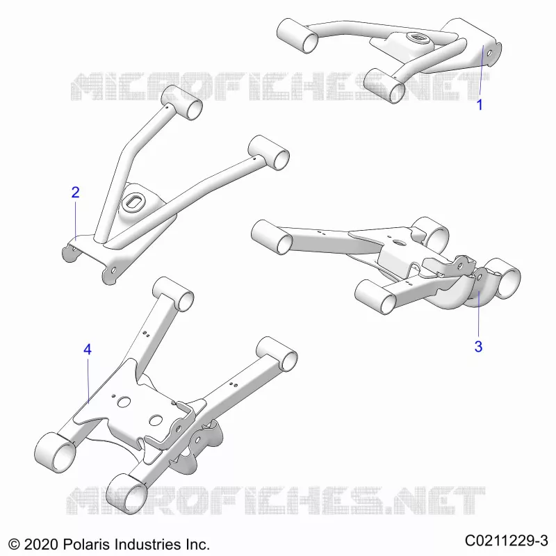 SOSPENSIONE POSTERIORE CONTROL ARMS