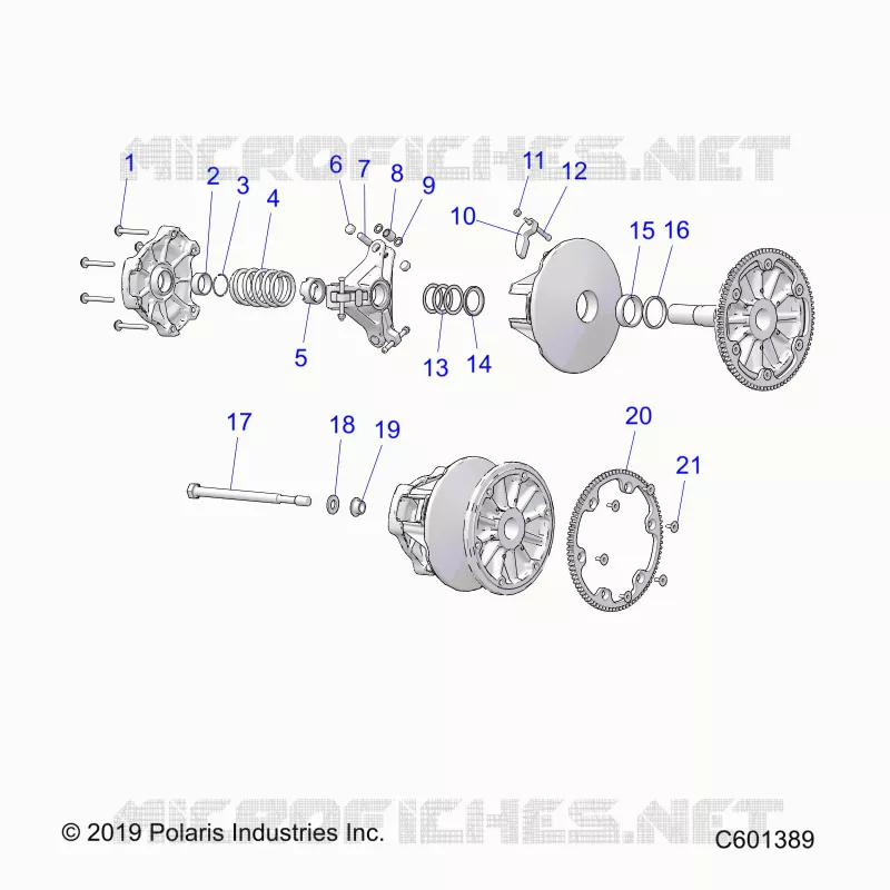 TRASMISSIONE, CLUTCH, PRIMARY