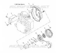 ENGINE, AUTOAVVOLGENTE AND BLOWER HOUSING