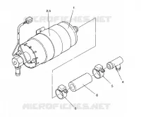 POMPA DI BENZINA ASSEMBLY RXL/0930768 and RXL SKS/0930568 (4922992299035A)