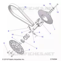 TRASMISSIONE, CLUTCH, SECONDARY
