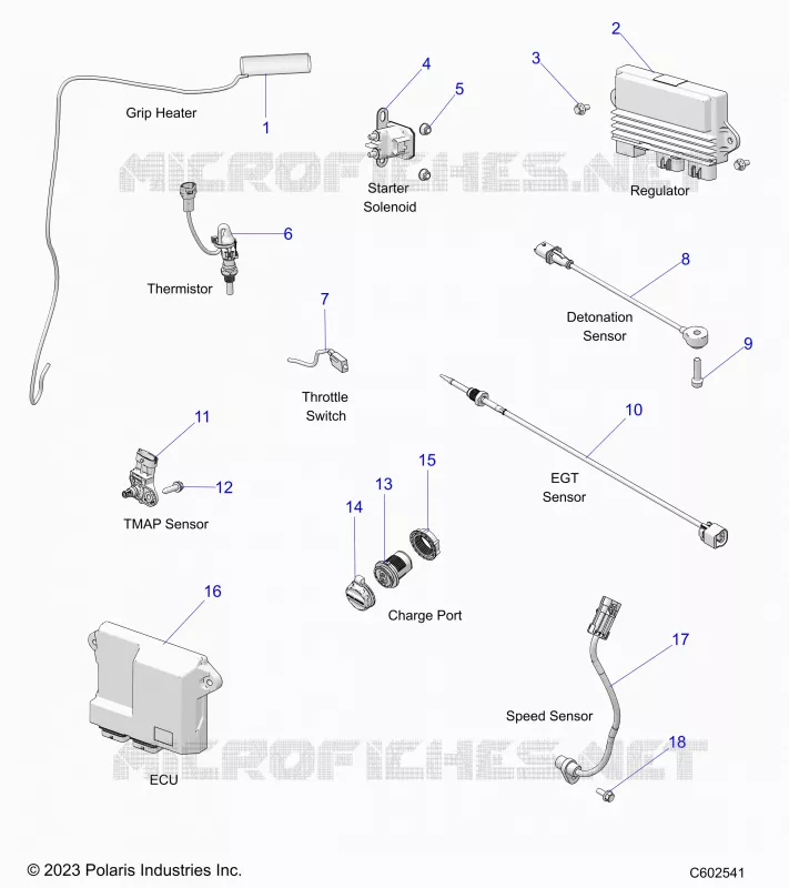 ELETTRICO, COMPONENTS