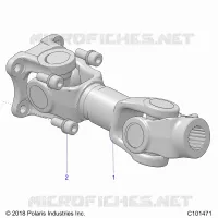 DRIVE TRAIN, PROP POSTERIORE ALBERO