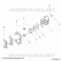 BRAKES, PINZA POSTERIORE