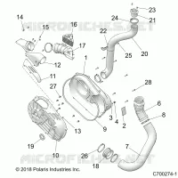TRASMISSIONE, CLUTCH COVER AND DUCTING