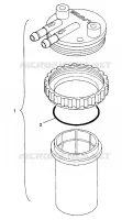 SCARICO ASSEMBLY SLT 750 B944170 (4925942594032A)