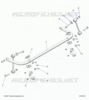 SUSPENSION, BARRA DI STABILIZZAZIONE, REAR