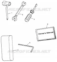 KIT DI STRUMENTI HURRICANE B964466 and  Intl. HURRICANE I964466 (4935733573B012)