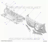 CAPPUCCIO LINER AND FRONT CLOSEOFF