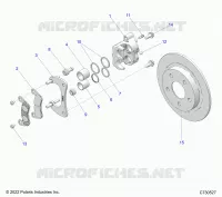 BRAKES, PINZA FRENO POSTERIORE