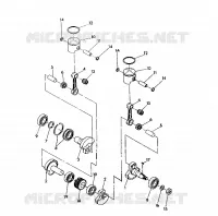 PISTONEEE   ALBERO MOTORE INDY LITE (4921332133028A)