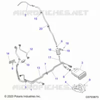 SISTEMA DI ALIMENTAZIONE CARBURANTE, FUEL LINES, EVAP