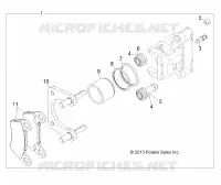 FRENO POSTERIORE CALIPER