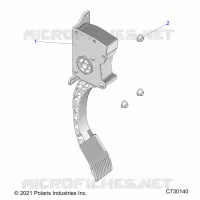 ENGINE, ACCELERATORE PEDALE