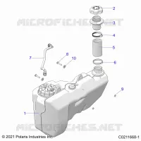 SISTEMA DI ALIMENTAZIONE CARBURANTE, FUEL TANK