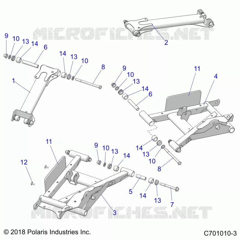 SOSPENSIONE POSTERIORE CONTROL ARMS