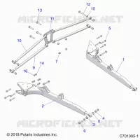 SOSPENSIONE POSTERIORE CONTROL ARMS
