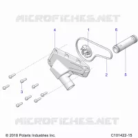 MOTORE, WATERPUMP IMPELLER AND COVER