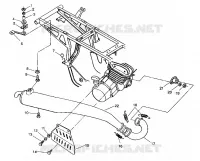 SCARICO ASSEMBLY 4X4 250 W938127 (4924042404005A)