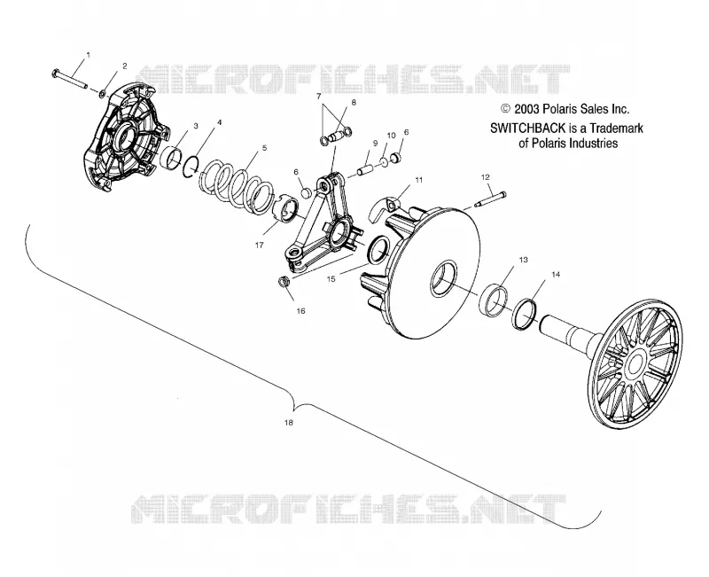 TRASMISSIONE FRIZIONE (MANUAL START MODELS)