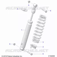 SUSPENSION, SHOCK ANTERIORE