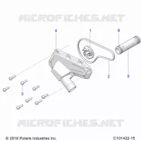 MOTORE, WATERPUMP IMPELLER AND COVER