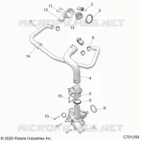 MOTORE, WATERPUMP AND BYPASS