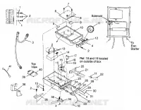 BOX ELETTRICO HURRICANE B964466 and  Intl. HURRICANE I964466 (4935733573B010)